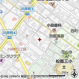 三重県松阪市川井町958-1周辺の地図