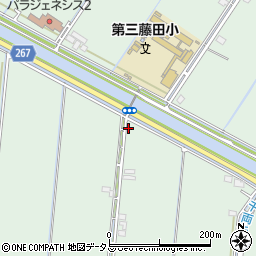 岡山県岡山市南区藤田1560周辺の地図