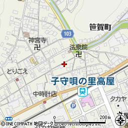 岡山県井原市高屋町485周辺の地図
