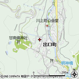 広島県府中市出口町717周辺の地図
