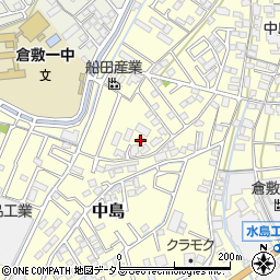 岡山県倉敷市中島1091周辺の地図