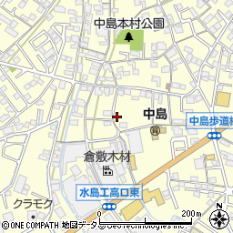岡山県倉敷市中島657周辺の地図