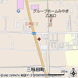 田楽 天理店周辺の地図