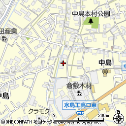 岡山県倉敷市中島1027周辺の地図