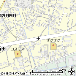 岡山県倉敷市西中新田周辺の地図