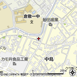 岡山県倉敷市中島1101周辺の地図
