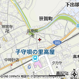岡山県井原市高屋町501周辺の地図