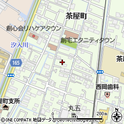 岡山県倉敷市茶屋町1715-5周辺の地図