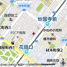 堺伝統産業会館周辺の地図