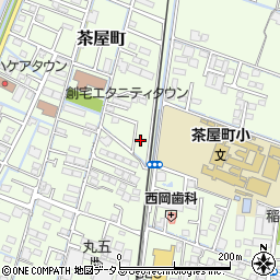 岡山県倉敷市茶屋町1739-28周辺の地図