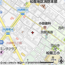 三重県松阪市川井町1152周辺の地図