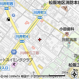 三重県松阪市川井町893-4周辺の地図