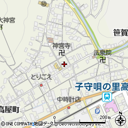 岡山県井原市高屋町803周辺の地図