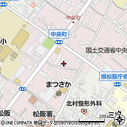 三重県松阪市中央町511-1周辺の地図