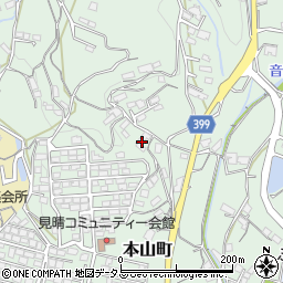 広島県府中市本山町317周辺の地図