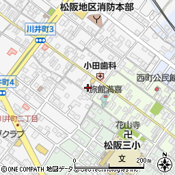 三重県松阪市川井町2736周辺の地図