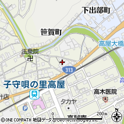 岡山県井原市高屋町714-2周辺の地図