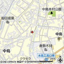 岡山県倉敷市中島1046周辺の地図