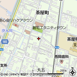 岡山県倉敷市茶屋町1716-9周辺の地図