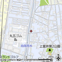岡山県倉敷市上富井68-5周辺の地図