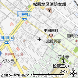 三重県松阪市川井町1154周辺の地図