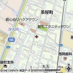 岡山県倉敷市茶屋町1715-1周辺の地図