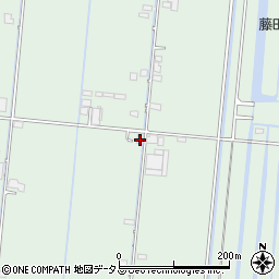 岡山県岡山市南区藤田388周辺の地図