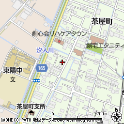 岡山県倉敷市茶屋町2098-15周辺の地図