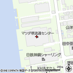 マツダ堺流通センター周辺の地図