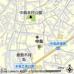 岡山県倉敷市中島653周辺の地図