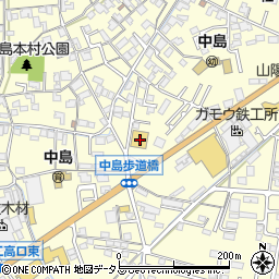 岡山県倉敷市中島669周辺の地図
