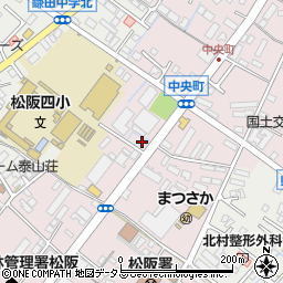 イセット株式会社　松阪支社周辺の地図