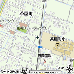 岡山県倉敷市茶屋町1739-18周辺の地図