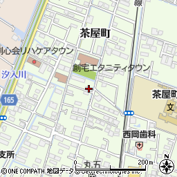 岡山県倉敷市茶屋町1716-13周辺の地図