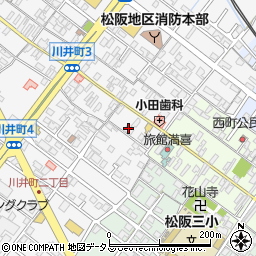 三重県松阪市川井町2727-1周辺の地図