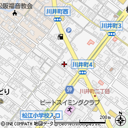 三重県松阪市川井町867-8周辺の地図