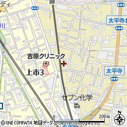 キャンベル山本Ａ棟周辺の地図