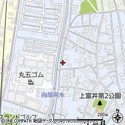 岡山県倉敷市上富井68周辺の地図