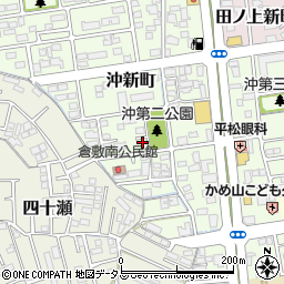 岡山県倉敷市沖新町57-8周辺の地図