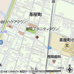 岡山県倉敷市茶屋町1739-36周辺の地図