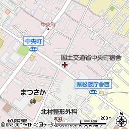 三重県松阪市中央町505周辺の地図