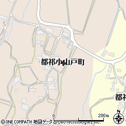 奈良県奈良市都祁小山戸町周辺の地図