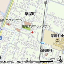 岡山県倉敷市茶屋町1739-7周辺の地図