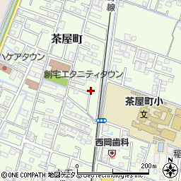 岡山県倉敷市茶屋町1739-24周辺の地図