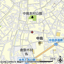 岡山県倉敷市中島655周辺の地図
