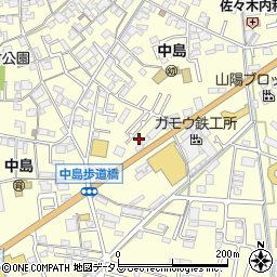 岡山県倉敷市中島684周辺の地図