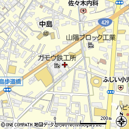 岡山県倉敷市中島729周辺の地図