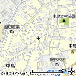 岡山県倉敷市中島1211周辺の地図