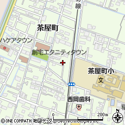 岡山県倉敷市茶屋町1739-23周辺の地図