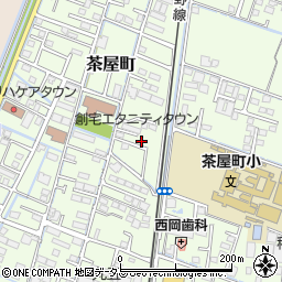 岡山県倉敷市茶屋町1739-22周辺の地図